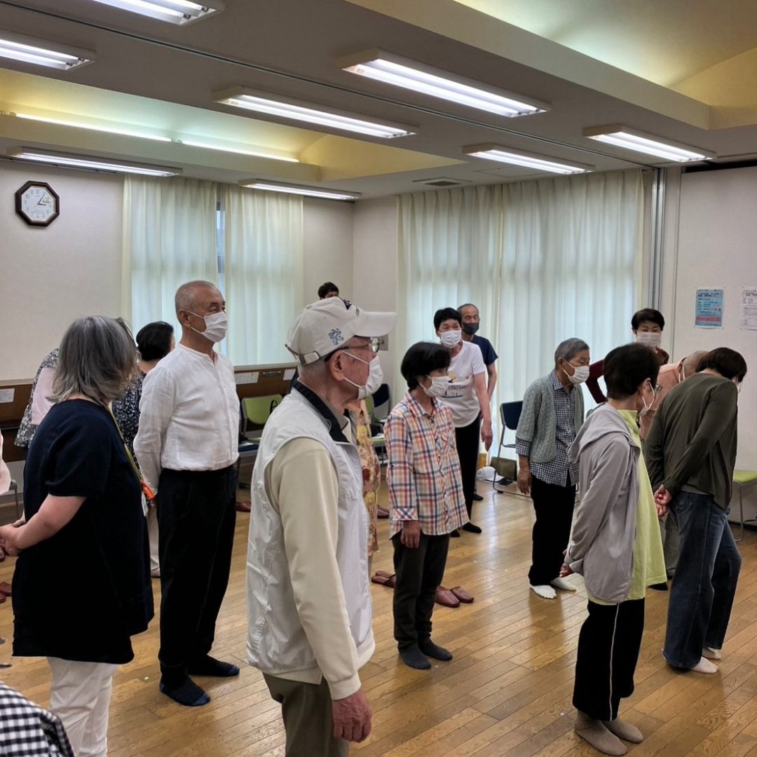 旭区千林の皆様に健康になってもらうために毎月第二水曜日に健康教室を開催しています