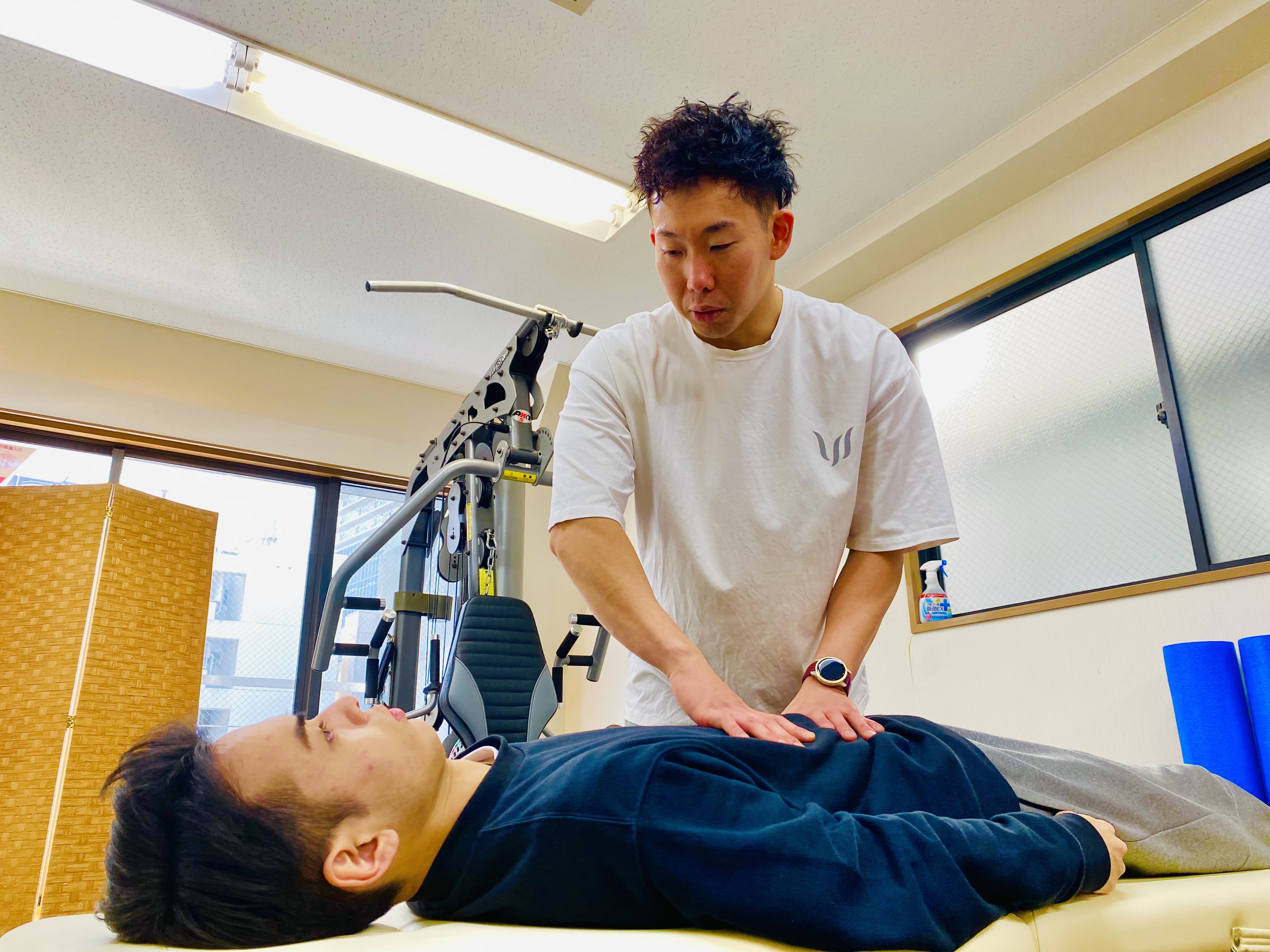 姿勢を整えるトレーニングが好評
