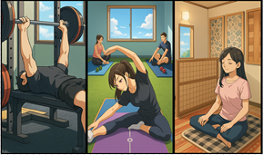 3つのサービスで健康と理想の体づくり！